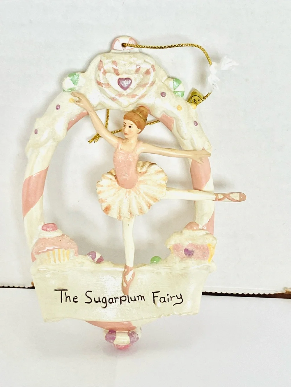 The Sugarplum Fairy Resin Ballerina Ornament Unbranded